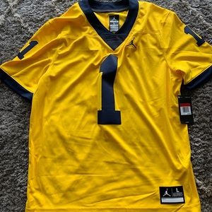 NWT Jordan LIMITED Michigan Wolverines Jersey - L